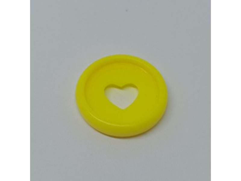 100PCSMushroom Hole Binding Buckle 23mm Color Love Plastic Disc Ring Binder Carousel 1