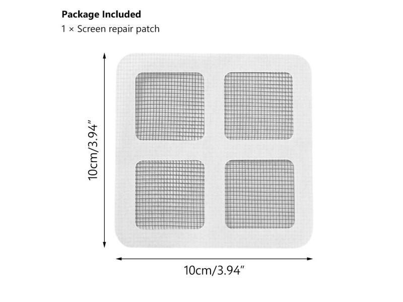 Multi-size Window And Door Screen Repair Patch Adhesive Repair Kit Indoor Carousel 1