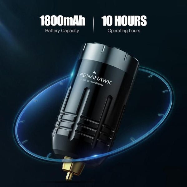 Arena Wireless Power Battery RCA Connection with OLED Display Voltage Screen Carousel 1