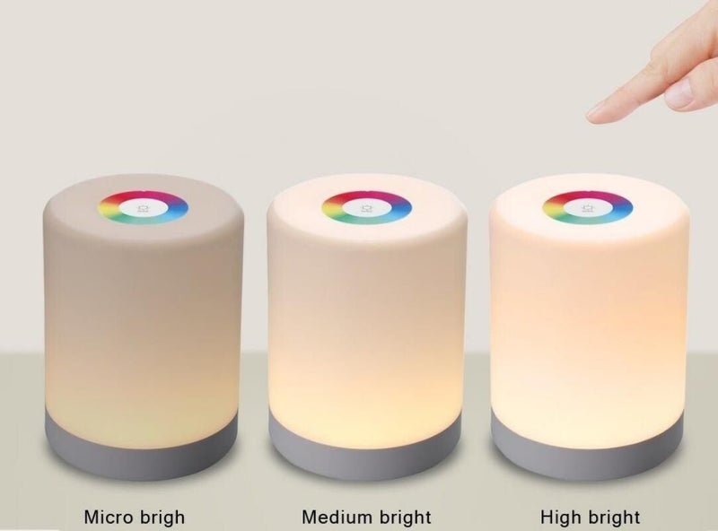 Smart LED Touch Control - Night Light Carousel 8
