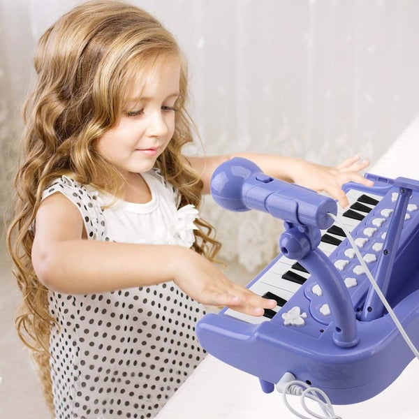Baby Piano Toy Toddler Toy Piano Keyboard for Girls Birthday Gift Toys Carousel 1