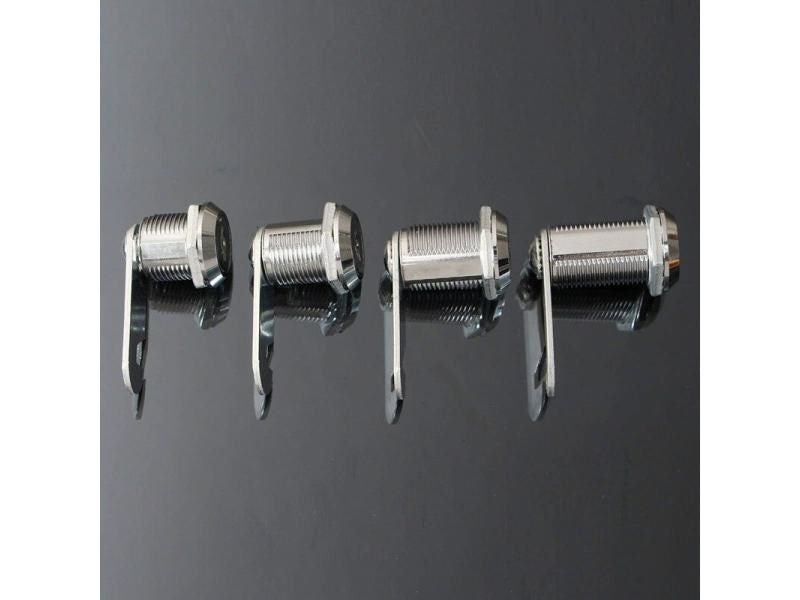16/20/25/30mm Cam Lock Door Cabinet Tools 2 Keys Carousel 1