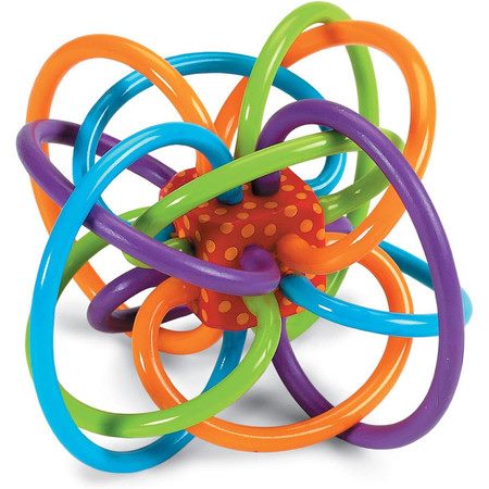 Kids Activity Toy Sensory Rattle & Teether Carousel 1