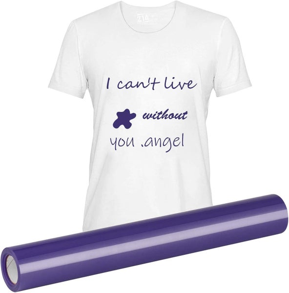 3M Heat Transfer Vinyl Roll Paper - Purple Carousel 2
