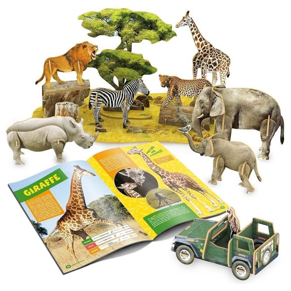 National Geographic Kids African Wildlife 3D Carousel 2