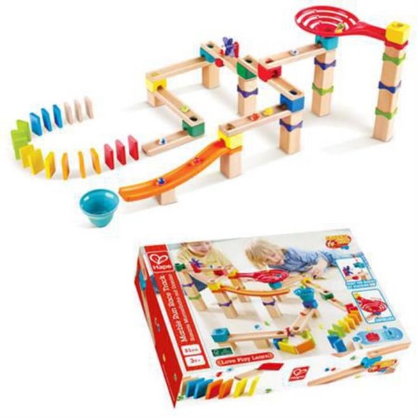 Marble Run Race Track Wooden Hape Carousel 1