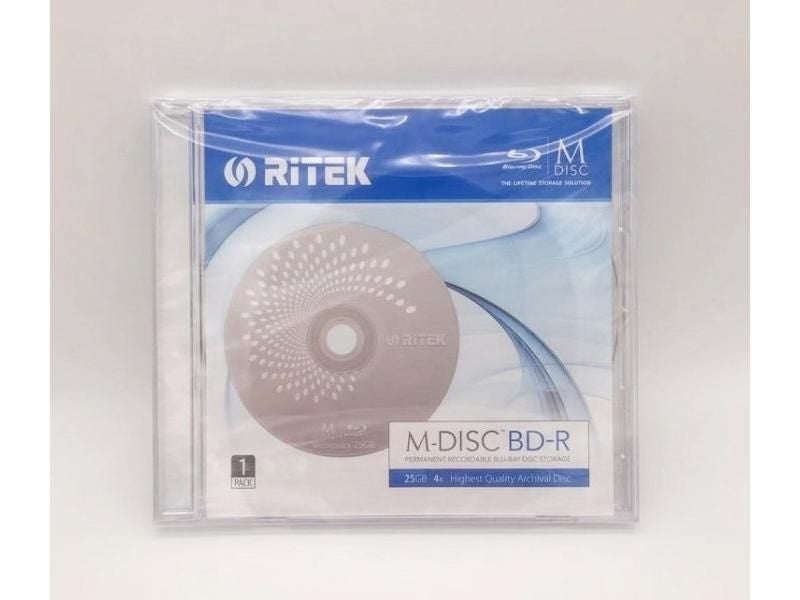 5Pcs M-DISC BD-R 25GB 4X Permanent Blu-Ray Disc Storage Carousel 1