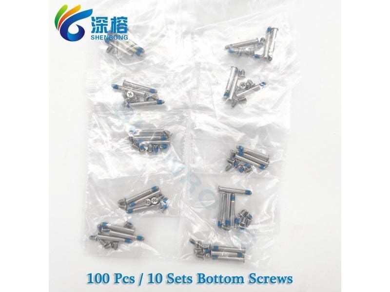 50-100Pcs/5-10Sets A1278 A1286 A1297 Bottom Screws For Macbook Pro 13" 15" Carousel 1