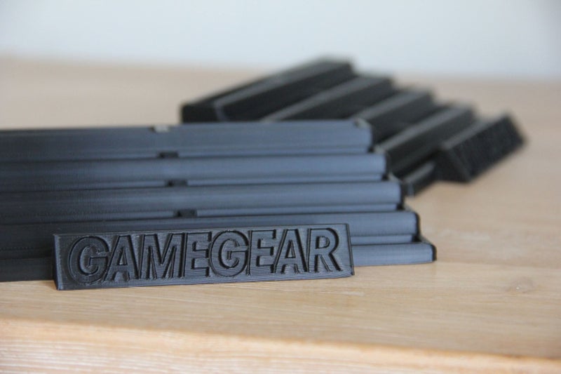 Game Gear Cartridge Stand - Mahi Atu 3d Carousel 1