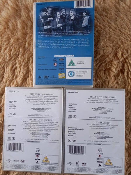 MAE WEST CLASSICS 5 Movies Free postage Carousel 2