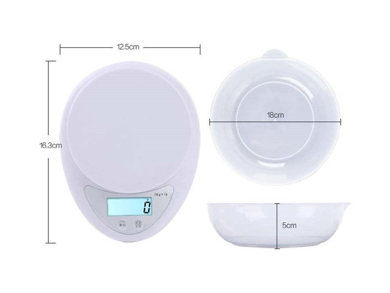 Electric Kitchen Scale with a tray Carousel 9