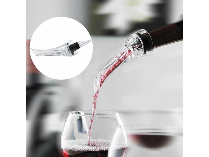 Creaive Wine Decanter Red Wine Aerating Pourer Spout Decanter Wine Aerator Carousel 1