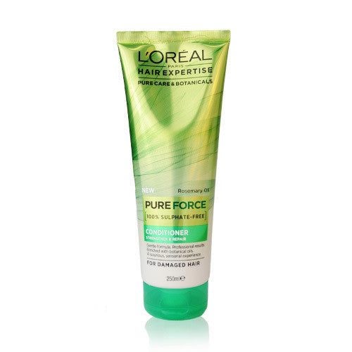 L'Oreal Hair Expertise Pure Force 100% Sulphate Free Conditioner Strengthen &... Carousel 1