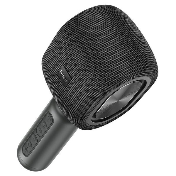 Wireless karaoke mic Microphone support Bluetooth TWS AUX 3.5mm-Black Carousel 2