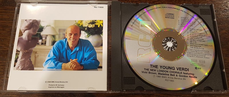 The Young Verdi CD - The New London Chorale Carousel 3