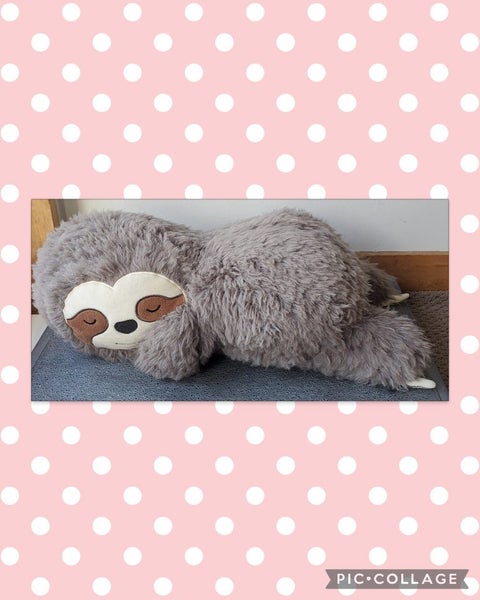 Therapy weighted sensory largish sloth with very soft fur Carousel 2
