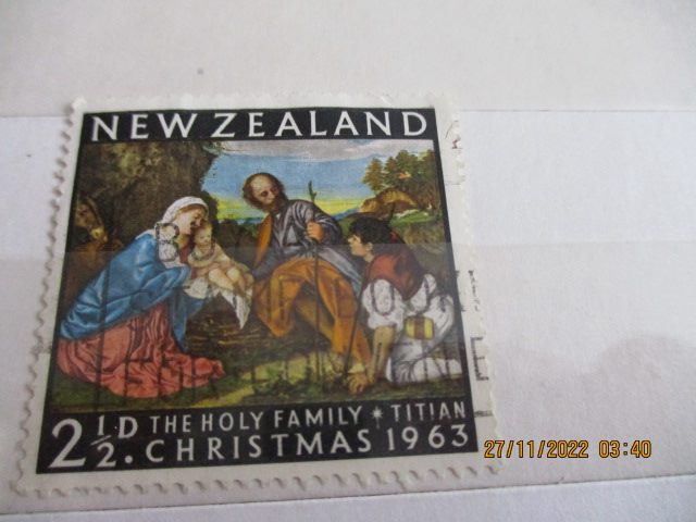 CHRISTMAS 1963 USED NZ Carousel 1