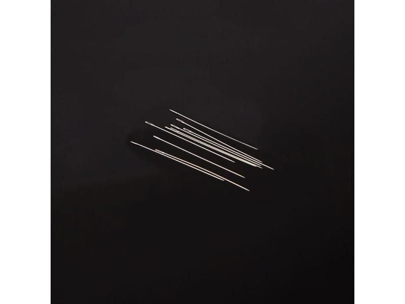 10Pcs Superfine Beaded Needle 40mm/100mm Beading Needles Threading String Cord Carousel 1