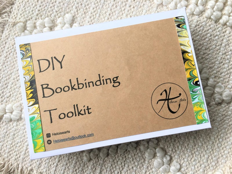 Bookbinding kit DIY Journal, Sketchbook, Notebook, Planner, Photo album or gift! Carousel 1
