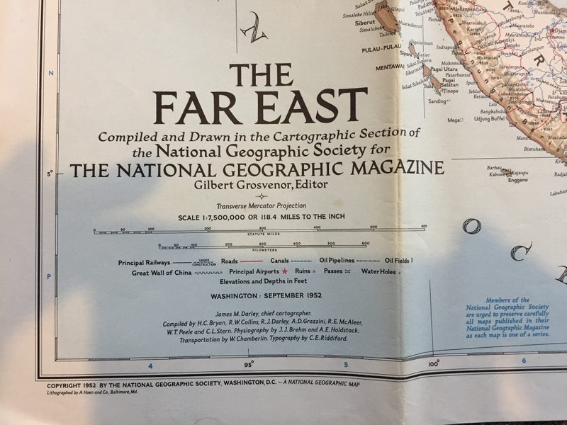 Old Map of the Far East Carousel 2