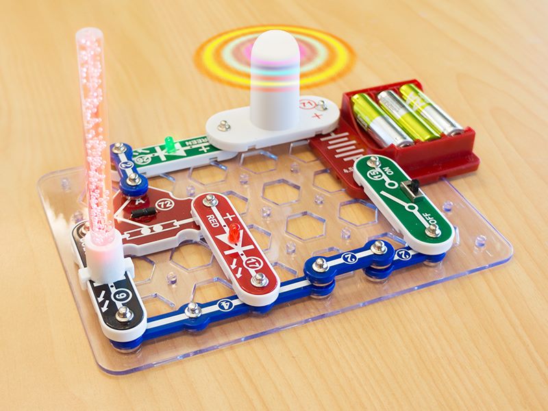 Kids Electronic Snap Circuits Discovery Kit Science Project Carousel 1