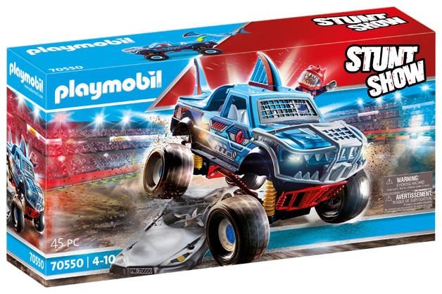 Playmobil 70550 Stunt Show Shark Monster Truck Carousel 1