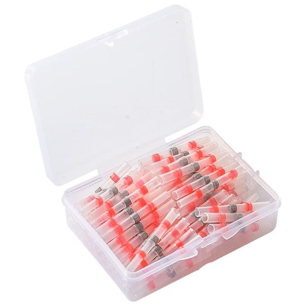100PCS Solder Seal Wire Connectors AWG 22-18 Carousel 1