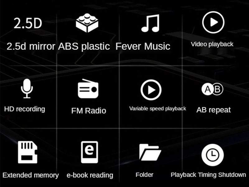 Rechargeable Stereo MP4 Player Carousel 2