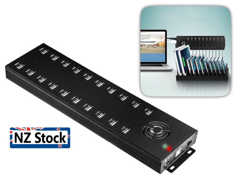 20 Port Industrial USB 2.0 Hub Carousel 1