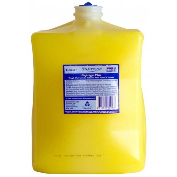 Suprega Plus Heavy Duty Hand Cleanser 4L Cartridge Carousel 1
