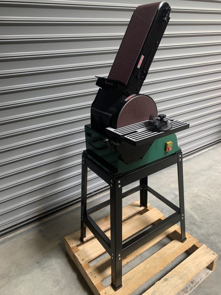 Belt Disc Sander 1hp on stand or bench mount 9" disc 1220mm belt sander Carousel 2