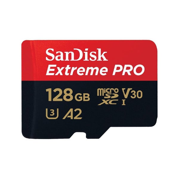 Sandisk Extreme Pro Micro Sdhc 128Gb Up To 200Mb/S Class 10 A2 V30 Carousel 1