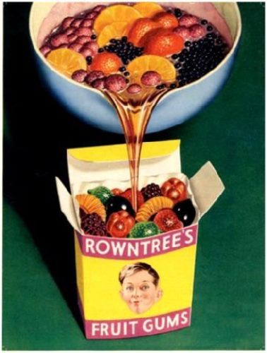 Rowntree's Fruit Gums Large Metal Sign - 10018 Carousel 1