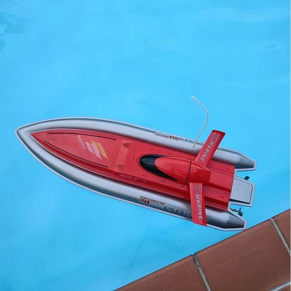 Racing Boat - 80CM Large Size RC Electric High-Powered - Red Carousel 10