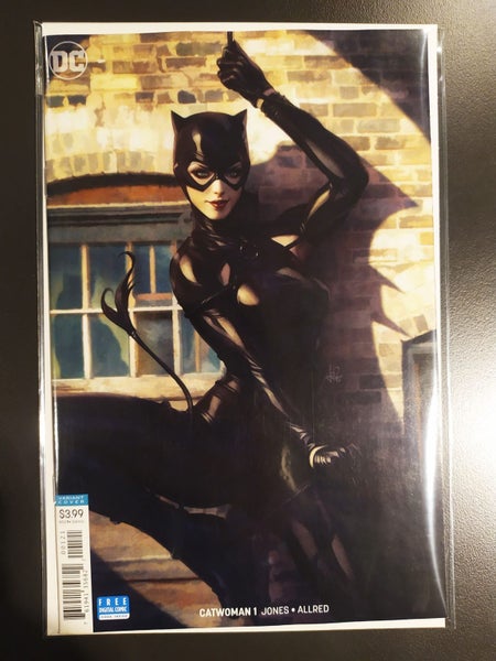 Catwoman vol 1 number 1 Stanley artgerm Lau cover batman first print Carousel 1