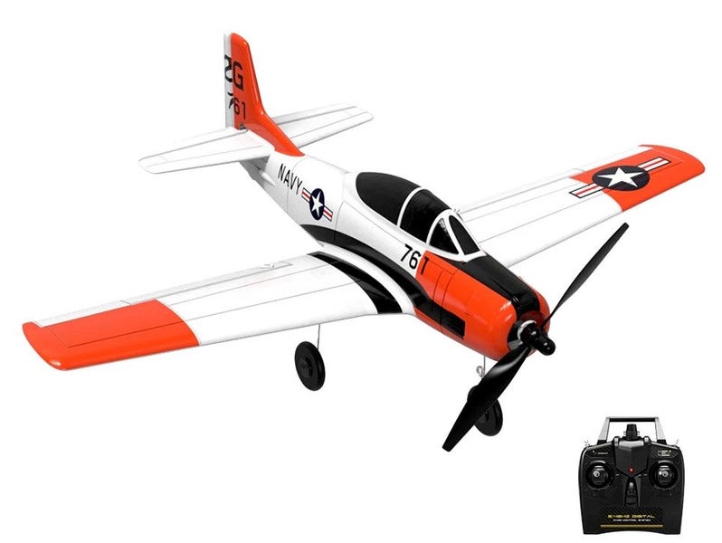 Volantex 761-9 T28 Trojan RC Airplane 2.4GHz 6-Axis Gyro RC Plane Carousel 1