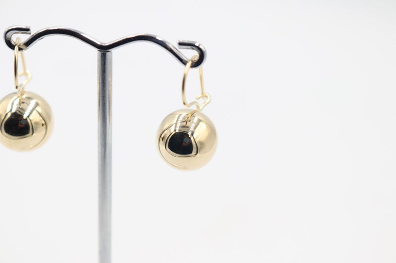 9ct Gold Euroball Earrings 12.5mm 5ER0123 Carousel 2