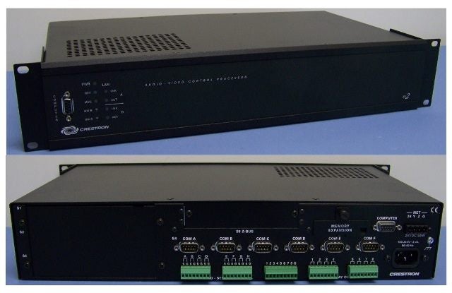 Crestron Audio Video Control Processor AV2 Computer Carousel 1