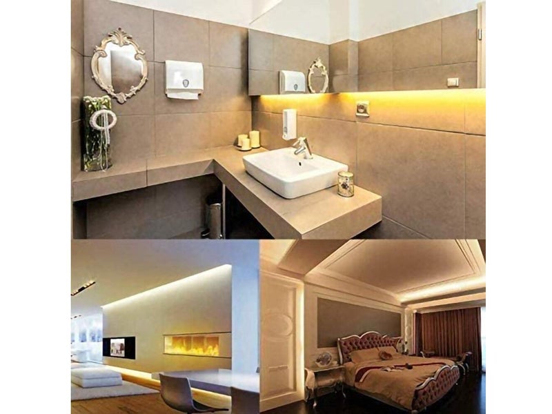 2M LED Strip Light White Waterproof Carousel 9