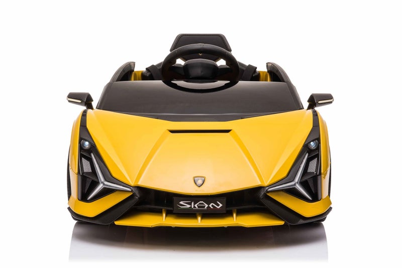 LAMBORGHINI LICENSED 12V SIAN RIDE ON LEATHER SEAT Carousel 1