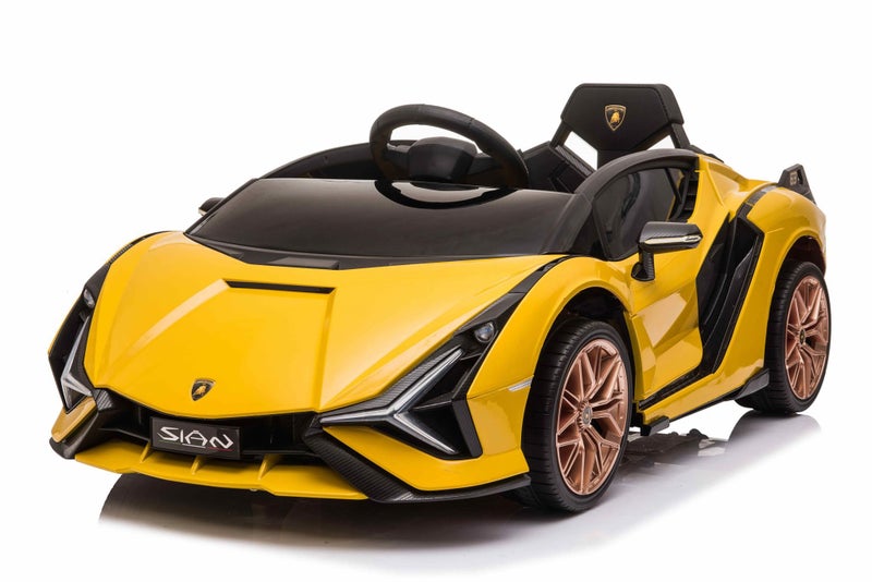 LAMBORGHINI LICENSED 12V SIAN RIDE ON LEATHER SEAT Carousel 2