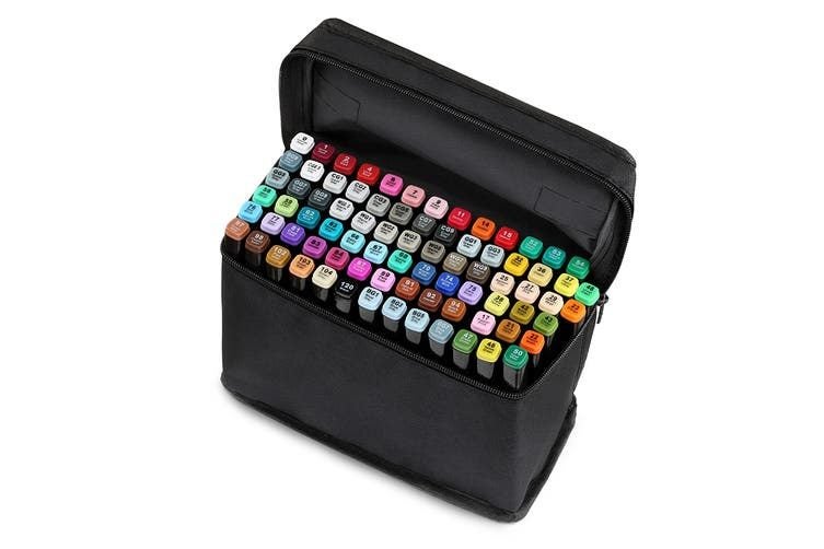 80-Piece Colour Marker Set (Black) Carousel 5