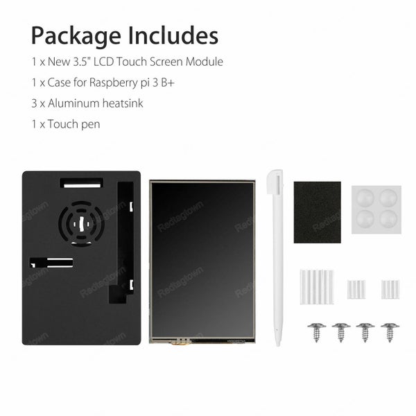 3.5" Touch Screen Display For Raspberry Pi 3/2/B/B+/A/A+ Carousel 8