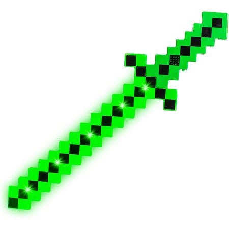 LED Light Up Toy Sword for Kids Green Carousel 2