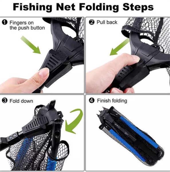 Floating Fishing Net - Kayak fish net - Foldable fish net Carousel 6