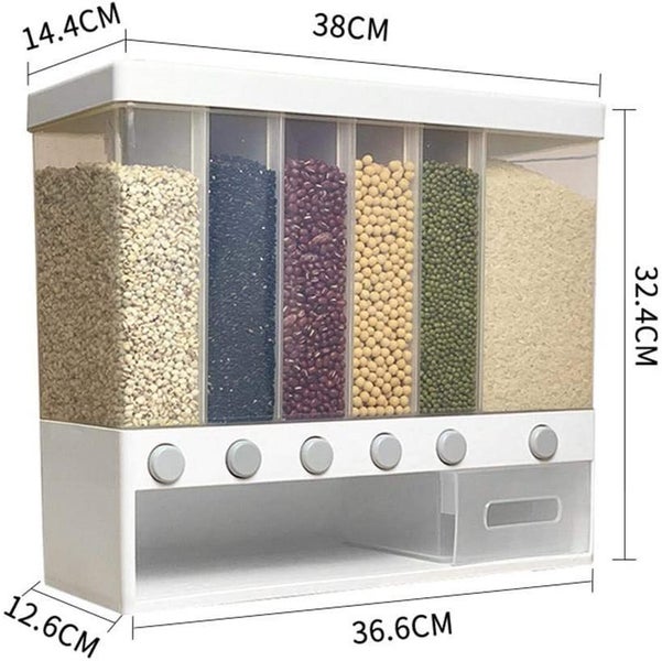 Dry Food Dispenser Storage Box Carousel 2