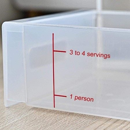 Dry Food Dispenser Multi Storage Box 10L Cereal Dispenser Wall-mounted Carousel 2