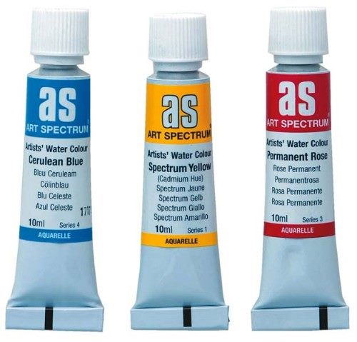 Watercolour Paint - As W/Col 10ml S1 Light Red Carousel 2