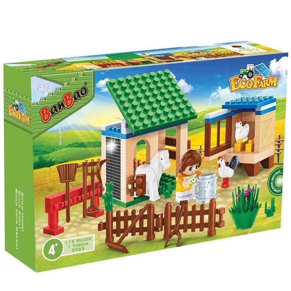 Banbao Animal Farm Building Set 8585 Carousel 1