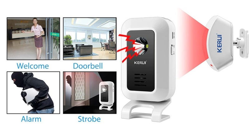 WELCOME DOOR BUZZER,ALARM SUITABLE FOR SHOP AND OFFICE SECURITY ETC Carousel 3